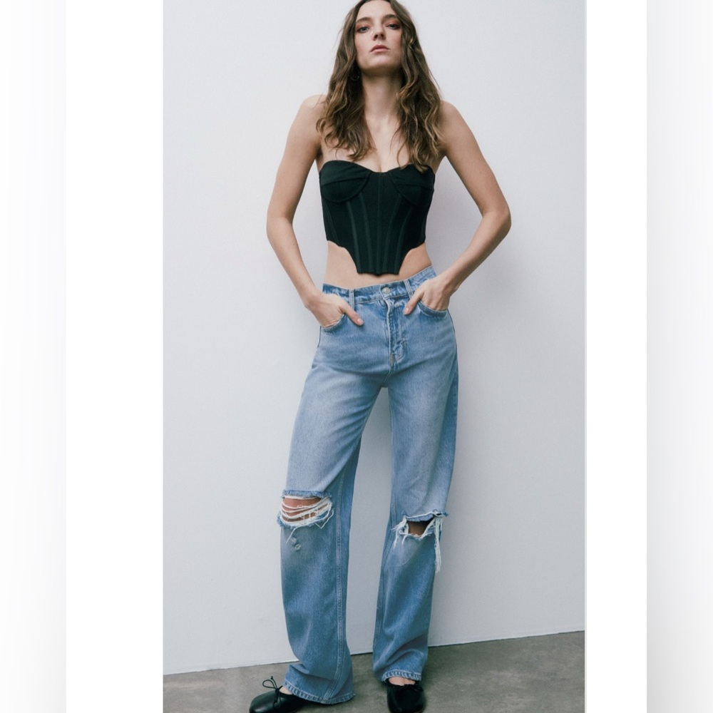 Reformation Wilder High Rise Wide Leg Jeans - Picture 2 of 10